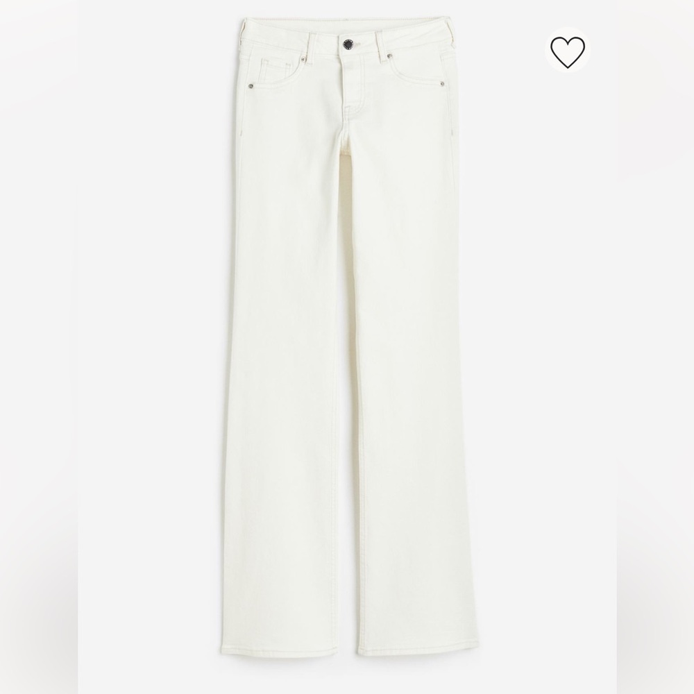 H&M bootcut low jeans